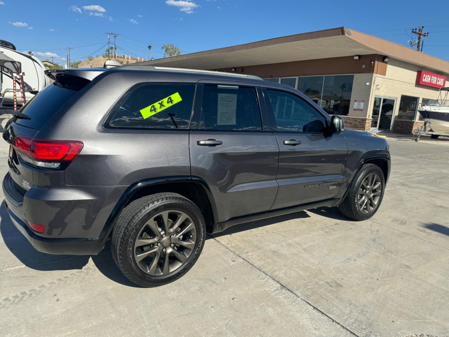 2016 grey Jeep Grand Cherokee (1C4RJFBG0GC) , located at 2190 Hwy 95, Bullhead City, AZ, 86442, (928) 704-0060, 0.000000, 0.000000 - 75th anniversary edition. clean carfax. jeep grand cherokee limited 4 wd. Leather loaded. 81k miles. free and clear title. - Photo#6